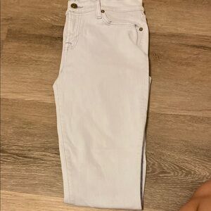 7 For All Mankind Gray Skinny Jeans